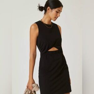 Anthropologie T. La Twisted Cutout Dress